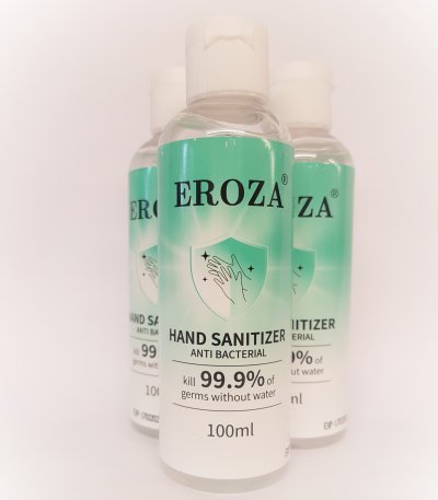Alcohol (70%) Hand Sanitiser 100ml Personal Bottle