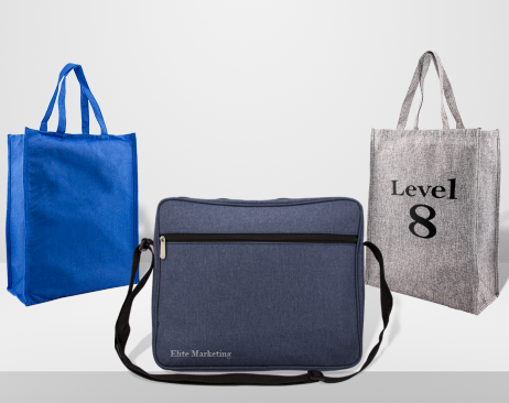 A wide choice of bag designs carrying your branding