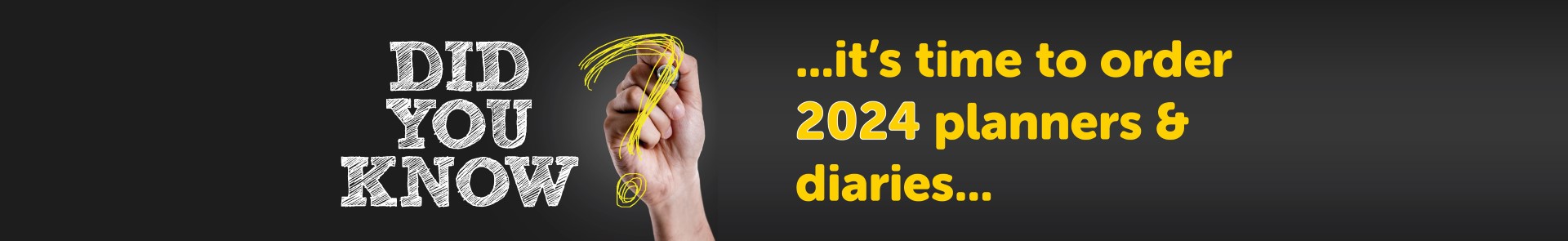 Time to purchase your 2024 Business Diaries!