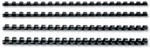 6mm Binding Combs (21r) Black