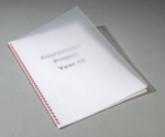 A4 Frosted Binding Transparencies 450micron