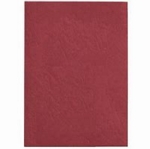 Leathergrain Binding covers A4 Red Plain