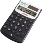 Aurora EcoCalc EC101 Pocket Calculator