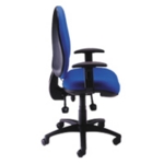Cheshire H/Back Operator Chair C/W inflatable lumbar support