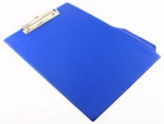 Single A4 PVC Clipboard Blue