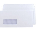 DL White 90gsm Window S/S Envelope SL170