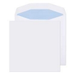 220 x 220 White Plain self -seal Envelope