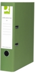 Q PVC Lever Arch File F/C Green SPLIT PACK
