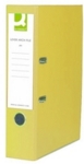 Q PVC Lever Arch File F/C Yellow SPLIT PACK