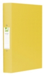 A4 2-ring Binder, Yellow SPLIT PACK