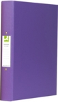 A4 2-ring Binder, Purple SPLIT PACK