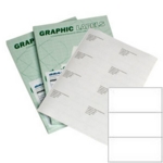 P3 Graphic Laser labels 3/sh 210 x 99mm