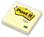 3M Post-it Notes 3x3, Yellow
