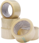 TWO INCH CLEAR Tape, 50mmx66mtr SPLIT PACK