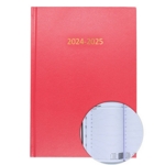 2024/25 ACADEMIC Diary A4 Page/Day RED