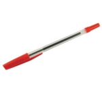 Economy Ballpoint Pen Red Pk50 WX26041