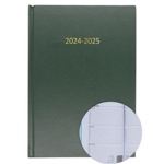 2024/25 ACADEMIC Diary A4 Week/View GREEN