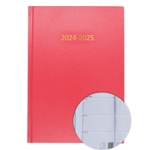 2024/25 ACADEMIC Diary A4 Week/View RED