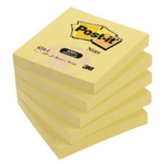 Post-It Notes Recyc 76x76 Ylw Pk12