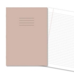 A4 Exercise Books 8mm F/M 80Pg Buff