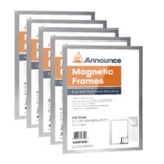 Announce Magnetic Frames A4 Silv P5