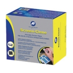 AF Screen-Clene Anti-Static Cleaning Wipes (Pack 100)