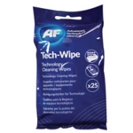 AF Tech-Wipe Cleaning Wipes (Pack 25)