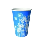 Aqua Swirl 7oz Paper Cup Pk100