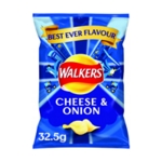 Walkers Cheese/On Crsp 37.5g Pk32