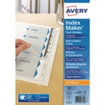Avery Index Maker A4 Divider L7410-5M (^)