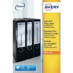 Avery L7171A-20 Lever Arch Spine Labels Assorted Colours