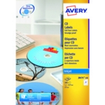 Avery CD DVD Inkjet Label Face QkDry P50