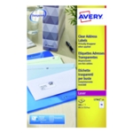 Avery 99.1x34mm Clear Laser
