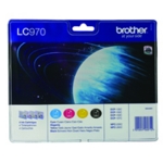 Brother LC970 Ink Carts Multipk CMYK