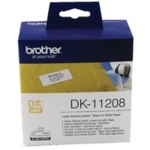 Brother DK11208 Black on White Large Address Labels 38 x 90mm