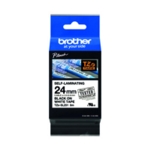 Brother P-Touch 24mm Blk/Wht Tape