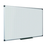 Bi-Office Maya Grid Whtbord 1200x900