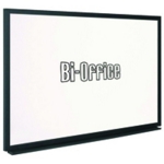 Bi-Office Whtboard 600x900 Blk Frame