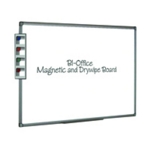 Bi-Office Mag Whtbrd 600x450mm Alum