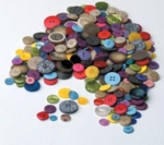 Plasticbuttons Assorted 500G