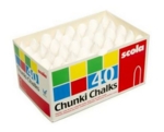 Chunki Chalks White (57mm X 14
