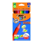 Bic Kids Colouring Pencil Wallet P12