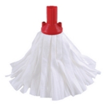 Exel Stnd Big White Mop Head Red P10