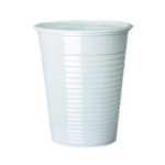 Mycafe Plastic Cups White 7Oz Pk1000