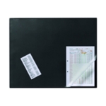 Durable Desk Mat 650x520mm Clr/Blk