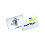 R Durable Combi Clip Name Badge