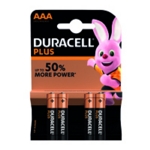 R Duracell Plus AAA Battery Pk4