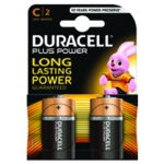 R Duracell Plus Size C Battery
