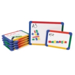 Show-Me A4 Rbw Magn Whiteboard Pk10