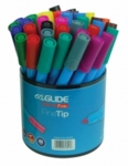 EziGlide ColourFun Fine Tip Assorted Tub